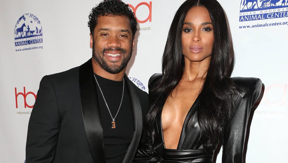 Russell Wilson Wegen Frau Ciara Zu Den Giants