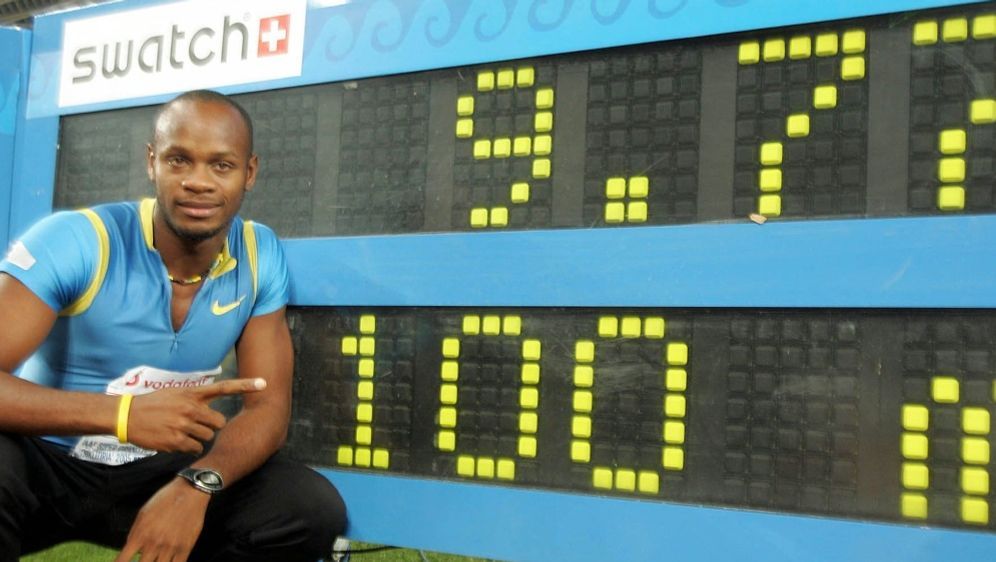 Ex-Weltrekordler Asafa Powell beendet seine Karriere - Bildquelle: AFP/SID/LOUISA GOULIAMAKI