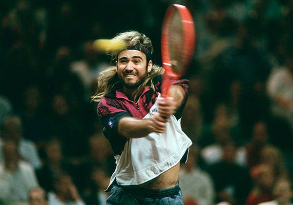 Andre Agassi anno 1991 - Bildquelle: Getty Images