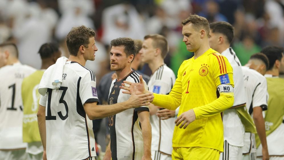 Noch nichts entschieden in der WM-Vorrundengruppe E - Bildquelle: AFP/SID/ODD ANDERSEN