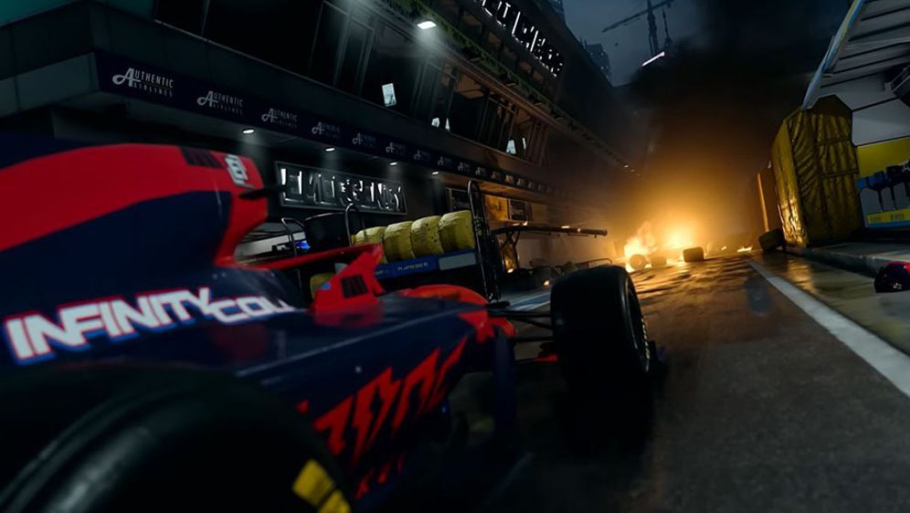 Die Formel 1-Strecke in Singapur ist in Modern Warfare 2 zu finden. - Bildquelle: Activision