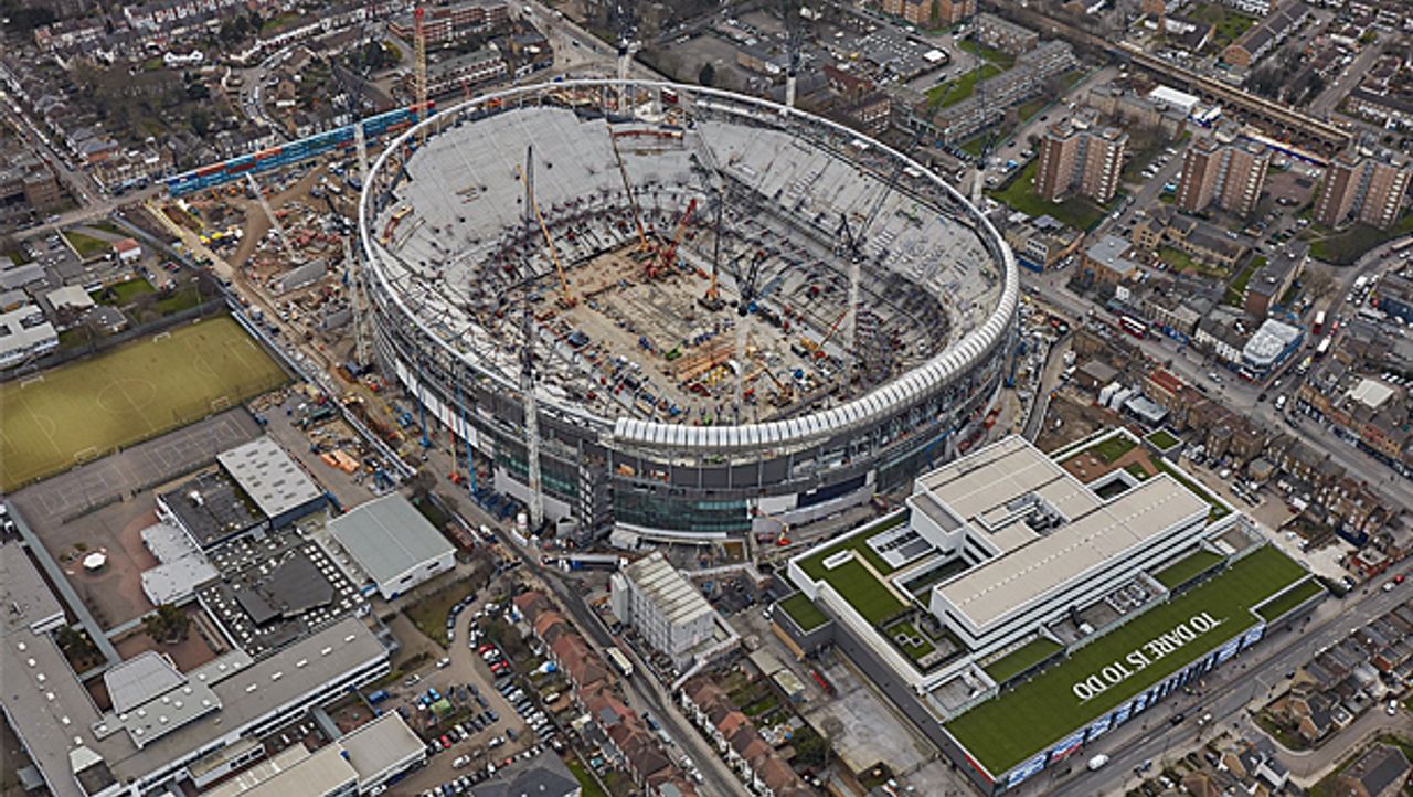 London Games So Weit Ist Das Neue Spurs Stadion