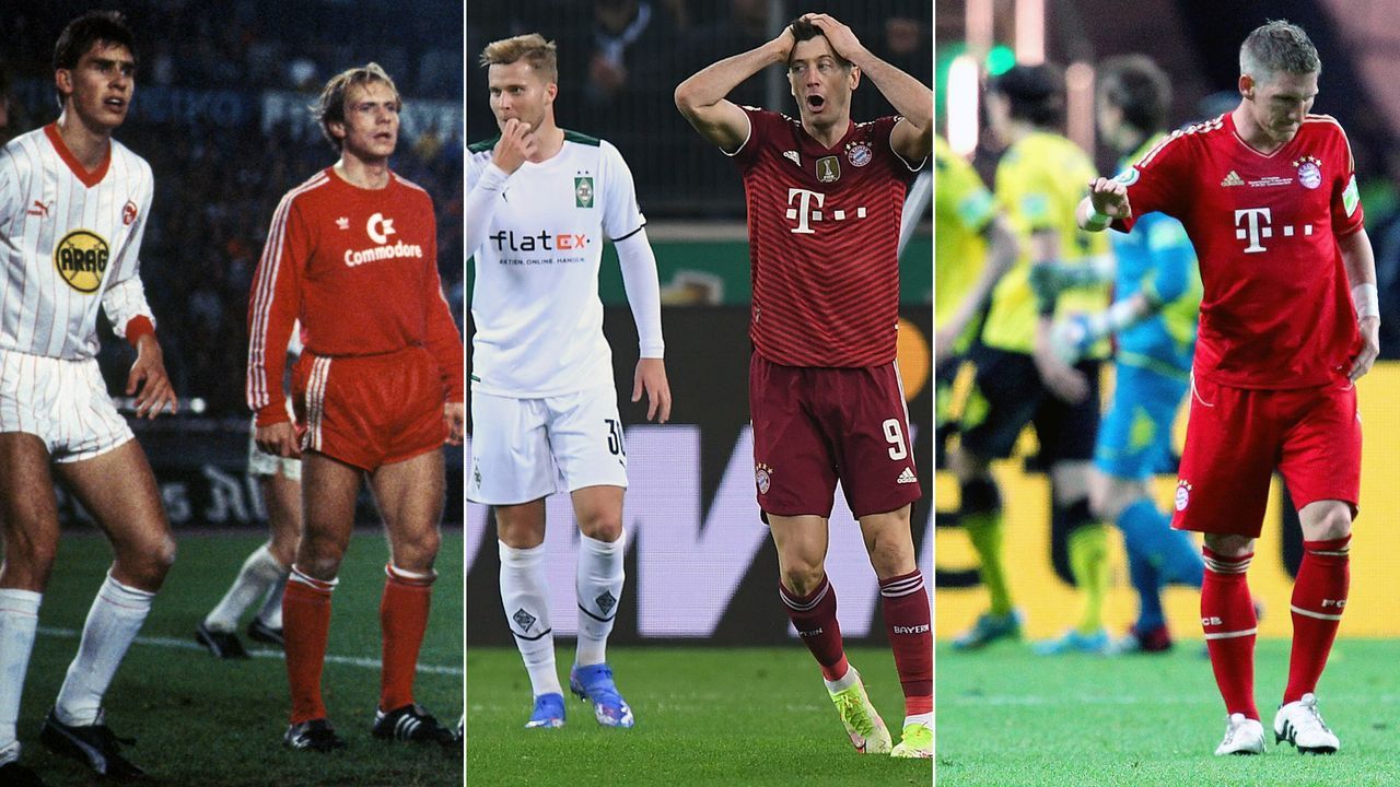 Die fünf höchsten Niederlage des FC Bayern im DFB-Pokal - Bildquelle: Getty Images/Imago