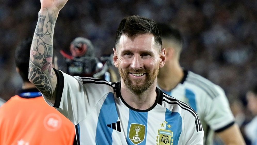 800. Tor zur Weltmeister-Party: Lionel Messi - Bildquelle: AFP/AFP/JUAN MABROMATA