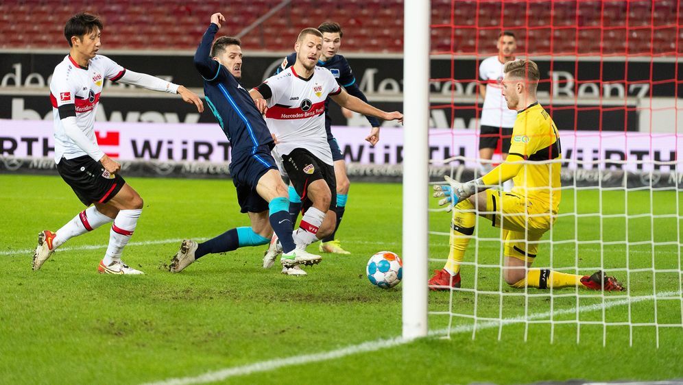 Stevan Jovetic erzielte beide Treffer für Hertha BSC - Bildquelle: Imago
