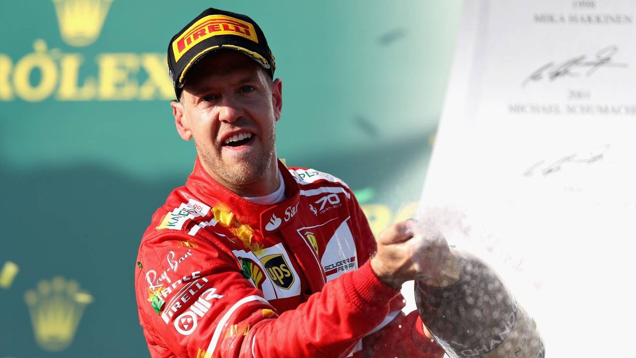 2017: Sebastian Vettel (Ferrari) - Bildquelle: Getty Images