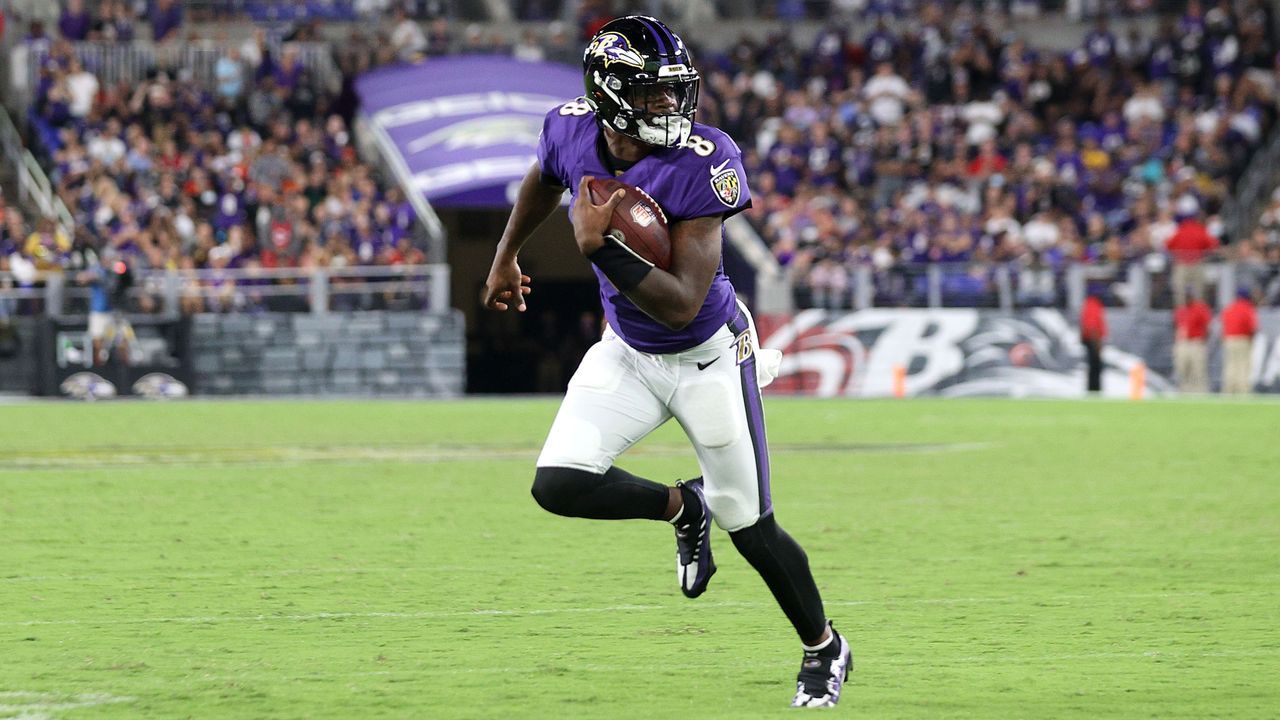 Lamar Jackson (Baltimore Ravens) - Bildquelle: 2021 Getty Images