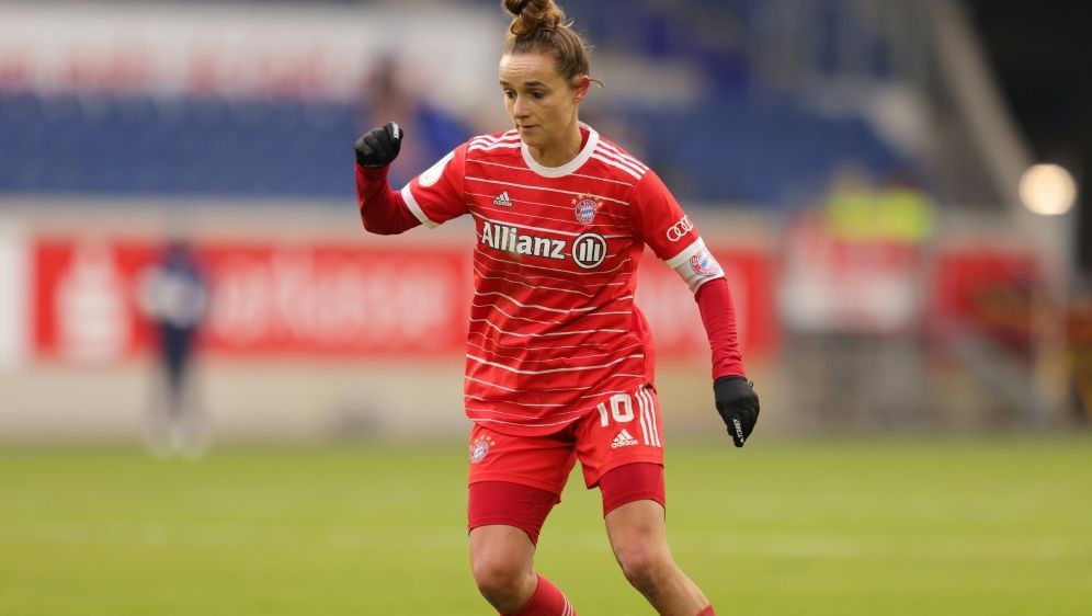 Lina Magull und München sind selbstbewusst - Bildquelle: FIRO/FIRO/SID/