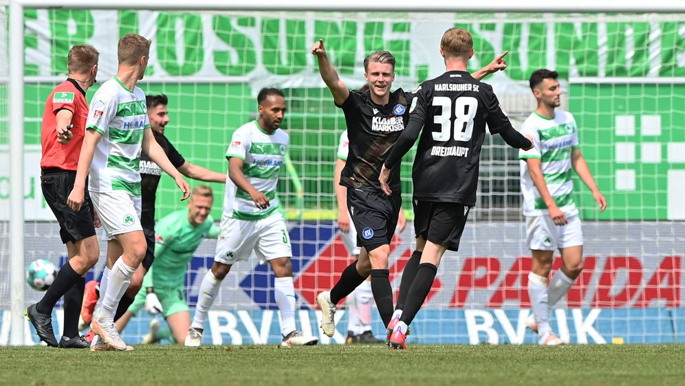 2. Bundesliga Greuther Fürth patzt im