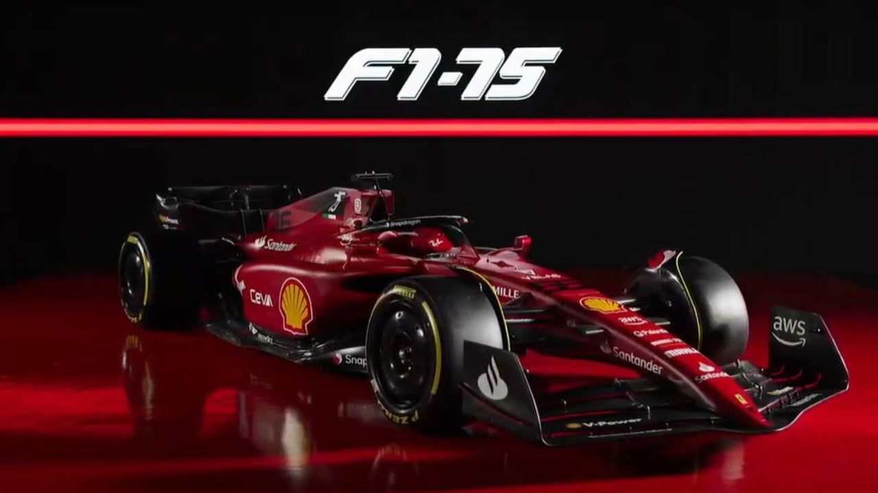 Ferrari F1-75 - Bildquelle: twitter.com/ScuderiaFerrari