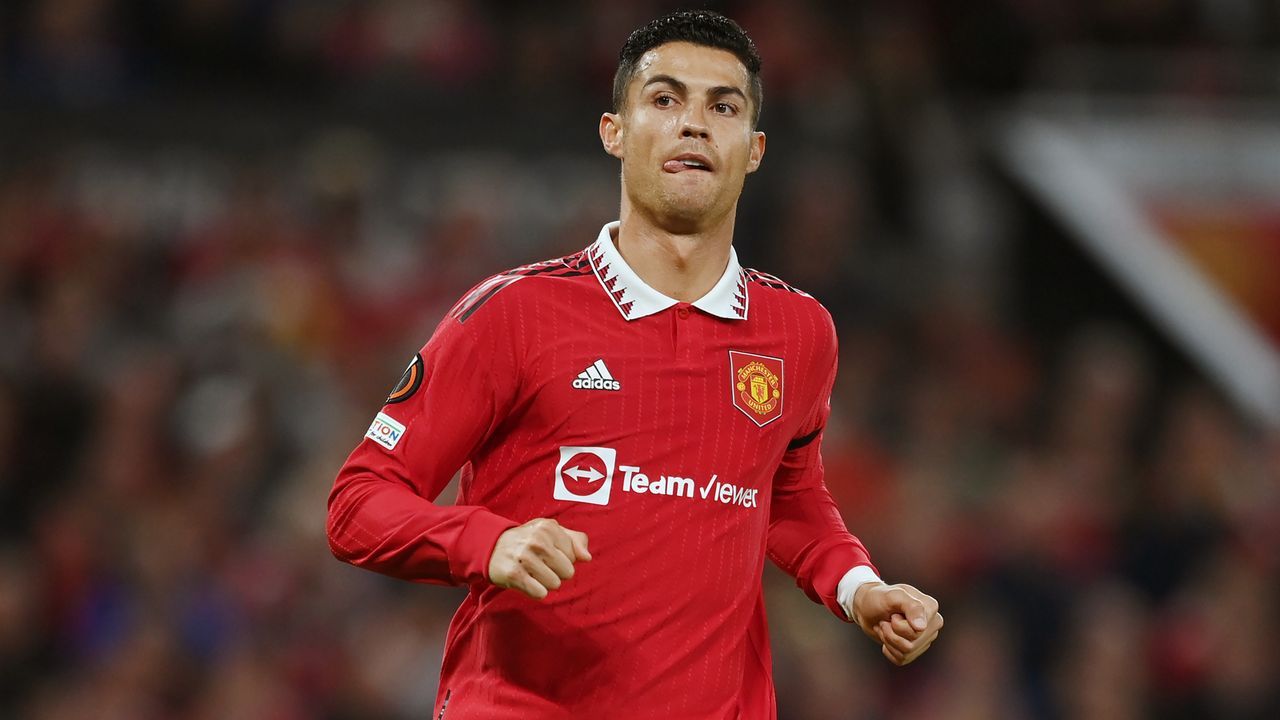 Platz 2: Cristiano Ronaldo (Manchester United) - Bildquelle: 2022 Getty Images