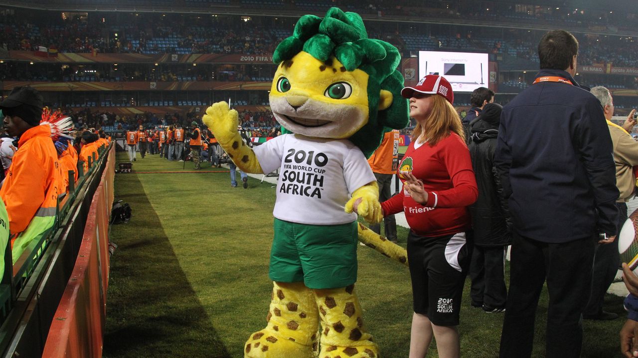 WM 2010 in Südafrika: Zakumi - Bildquelle: imago sportfotodienst