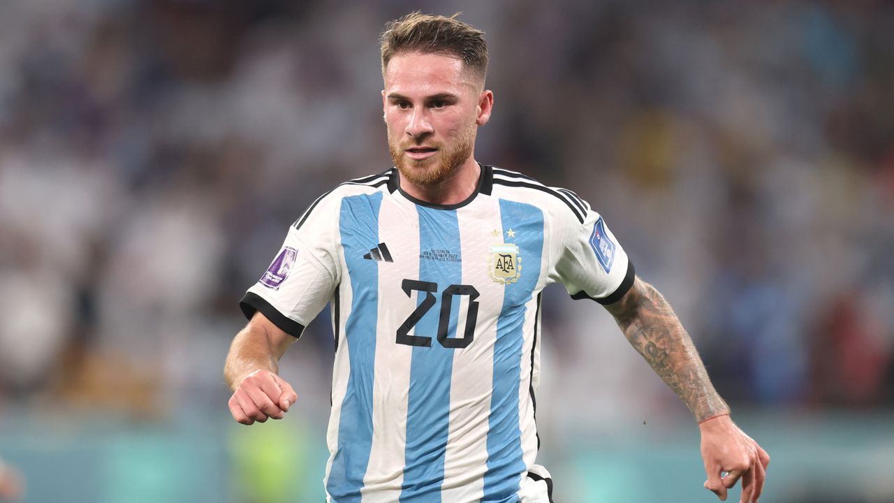 Mittelfeld: Argentinien - Bildquelle: 2022 Getty Images