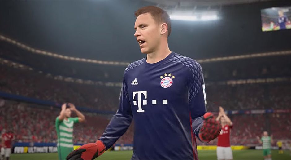 Manuel Neuer bei FIFA 17 - Bildquelle: EA Sports