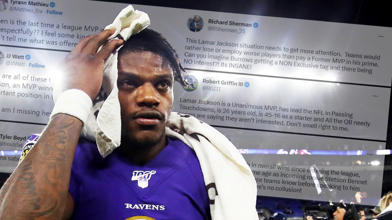 NFL-Stars reagieren auf Situation von Lamar Jackson II - Bildquelle: Getty