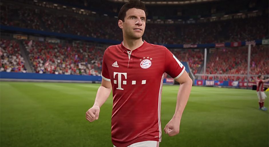 Thomas Müller bei FIFA 17 - Bildquelle: EA Sports