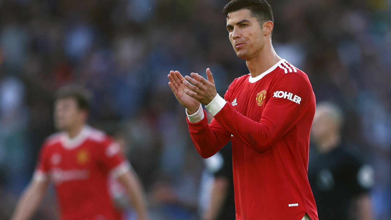Platz 5 (geteilt): Cristiano Ronaldo (Manchester United) - Bildquelle: 2022 Getty Images