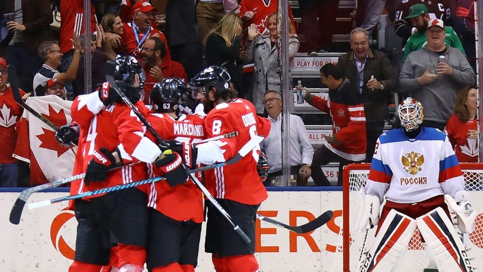 Eishockey World Cup of Hockey Kanada nach Sieg über Russland im