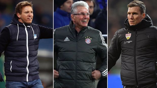 Saison 2017/18: Die Gehaltstabelle der Bundesliga-Trainer