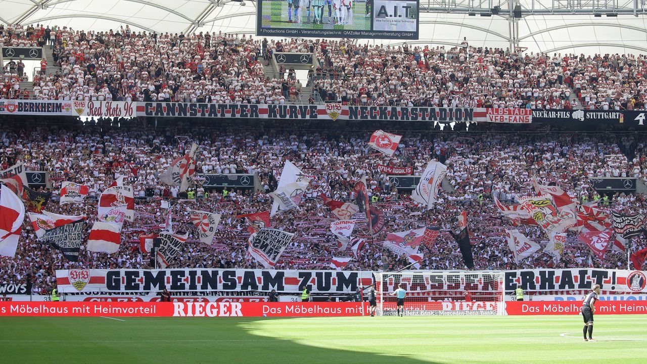 Platz 6: VfB Stuttgart - Bildquelle: IMAGO/Pressefoto Baumann