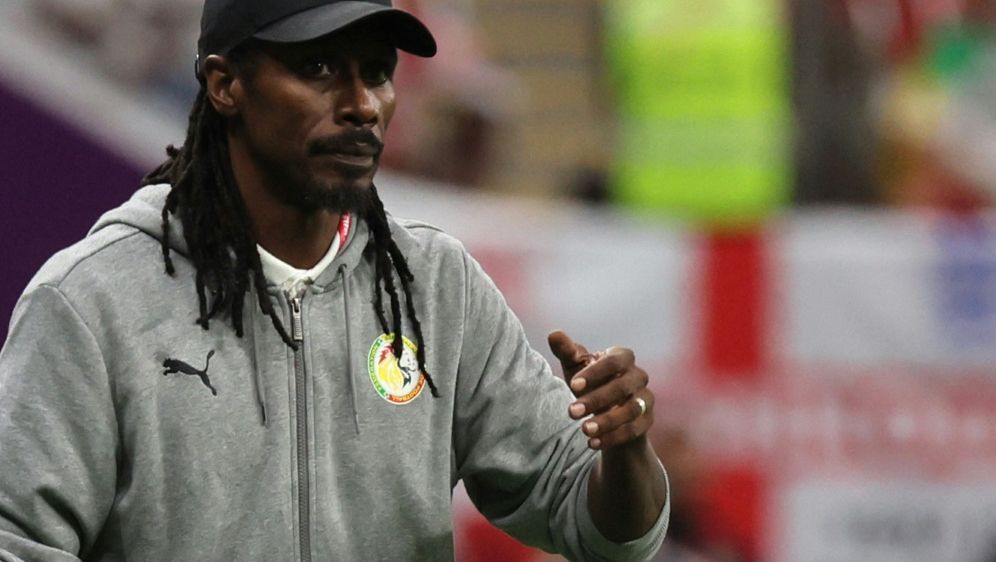 Senegals Trainer Aliou Cisse - Bildquelle: AFP/SID/JACK GUEZ
