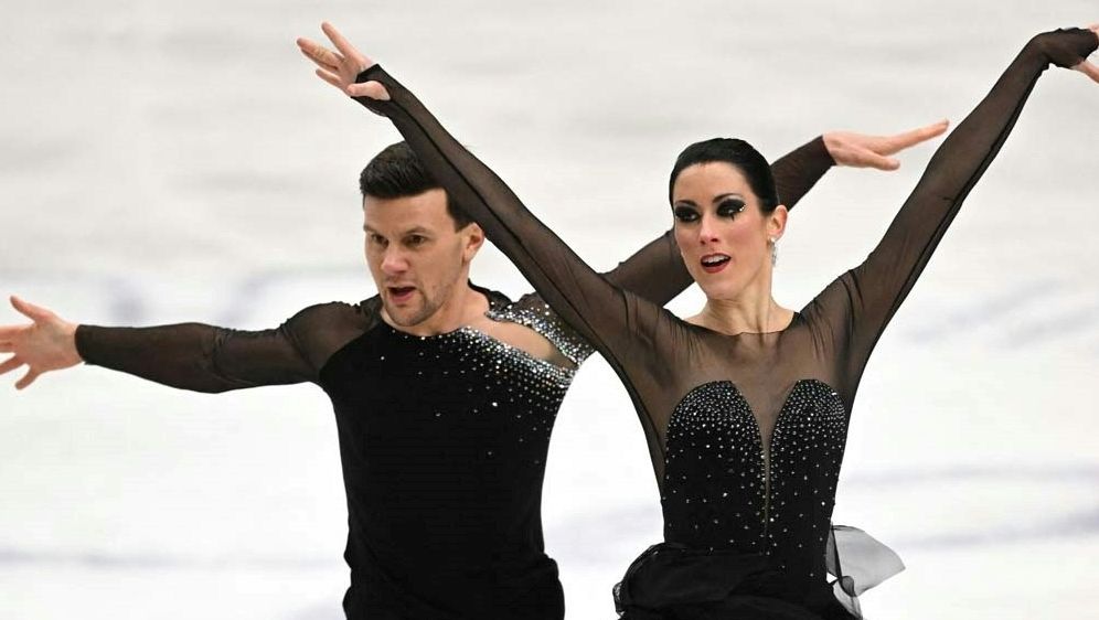 Guignard/Fabbri gewinnen Eistanztitel in Espoo - Bildquelle: AFP/SID/DANIEL MIHAILESCU