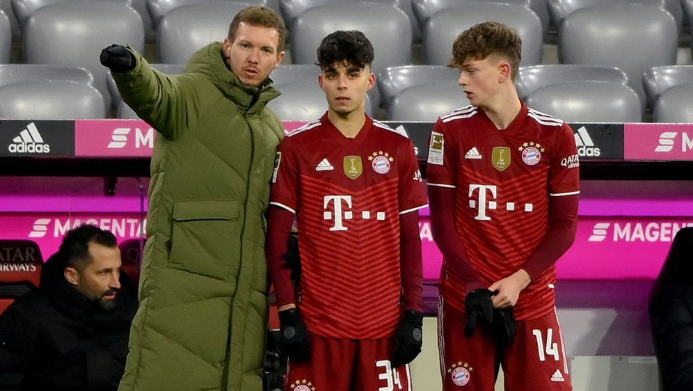 Julian Nagelsmann möchte jungen Spielern wie Lucas Copado und Paul Wanner au... - Bildquelle: 2022 Getty Images