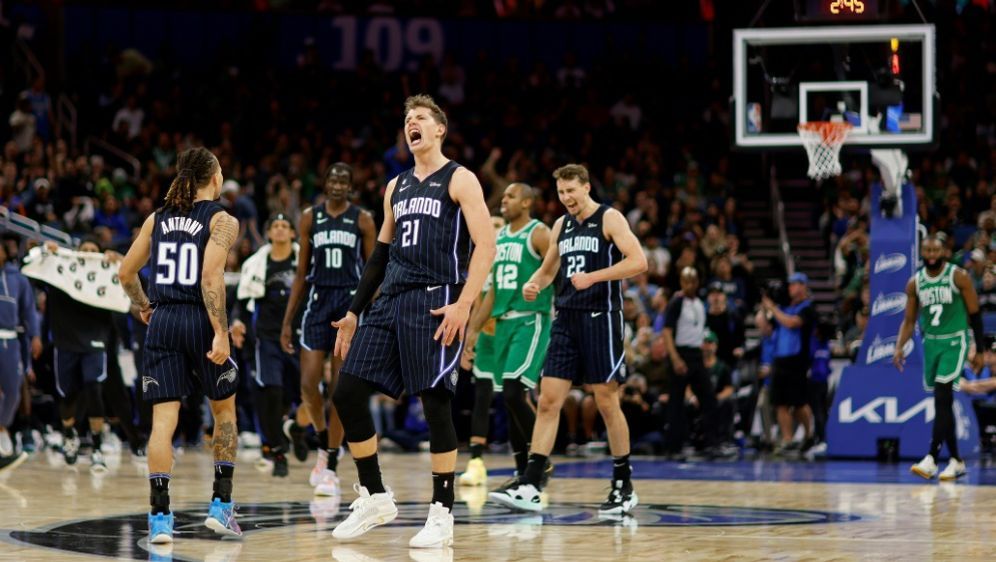 Magic erfolgreich gegen Celtics - Bildquelle: AFP/Getty/SID/Mike Ehrmann