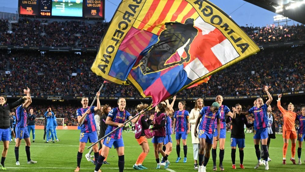 Barca-Frauen favorisiert im Finale gegen Lyon - Bildquelle: AFP/SID/LLUIS GENE