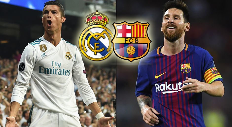 Head To Head El Clasico Real Madrid Vs Fc Barcelona