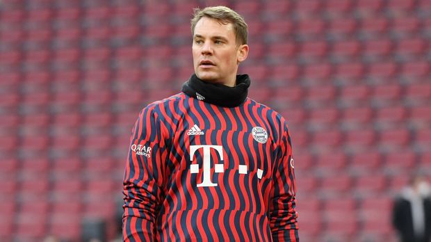 Bundesliga - FC Bayern München: Manuel Neuer nach OP zurück auf dem Trainingsplatz