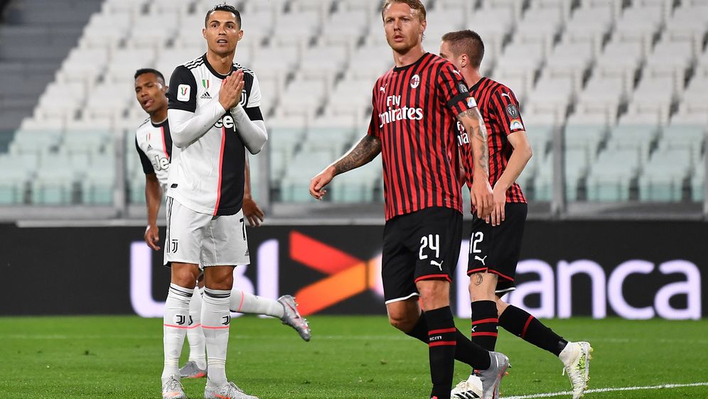 Juventus zittert sich gegen Milan ins Pokalfinale