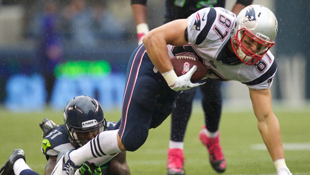 Rob Gronkowski ist die Hauptanspielstation von New England Patriots-Quarterb... - Bildquelle: getty