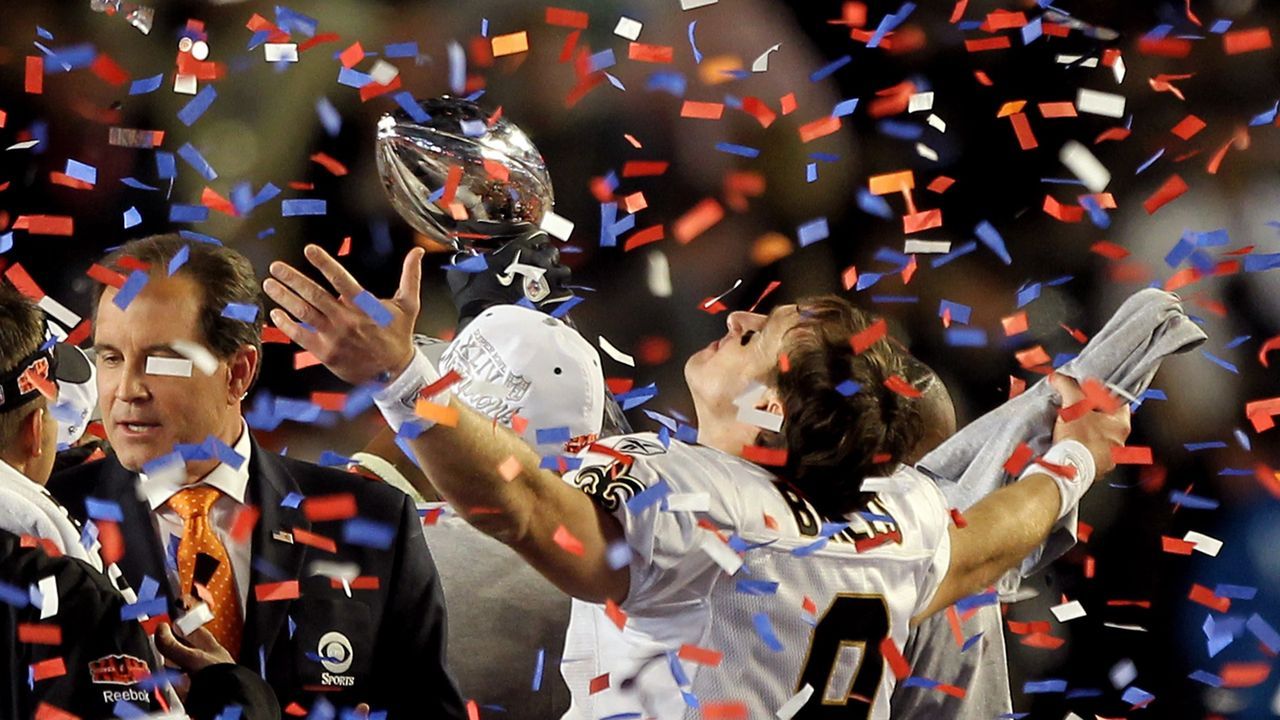2010 - Super Bowl XLIV - New Orleans Saints - Bildquelle: Getty