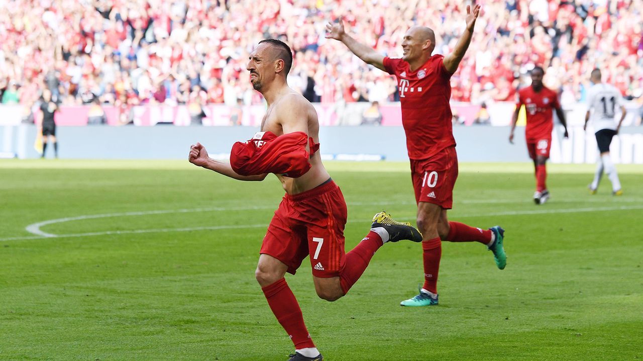 Linksaußen: Franck Ribery - Bildquelle: Imago