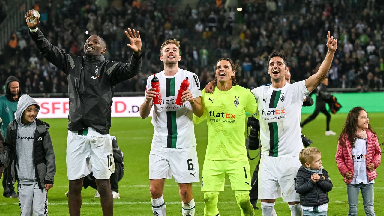 Platz 6: Borussia Mönchengladbach - Bildquelle: IMAGO/Eibner