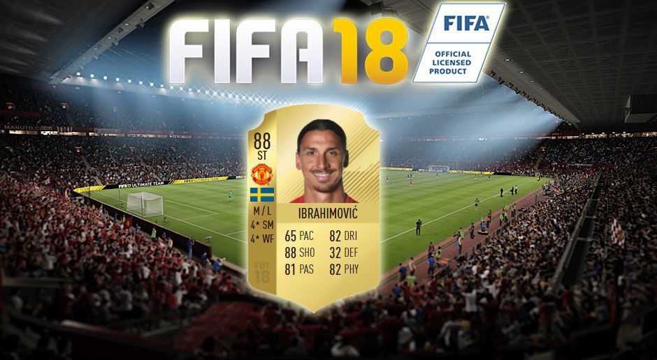 Stürmer: Zlatan Ibrahimovic - Bildquelle: EA Sports