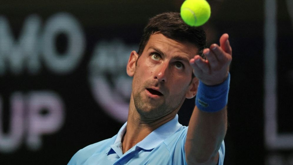 Novak Djokovic steht souverän im Finale von Tel Aviv - Bildquelle: AFP/SID/JACK GUEZ