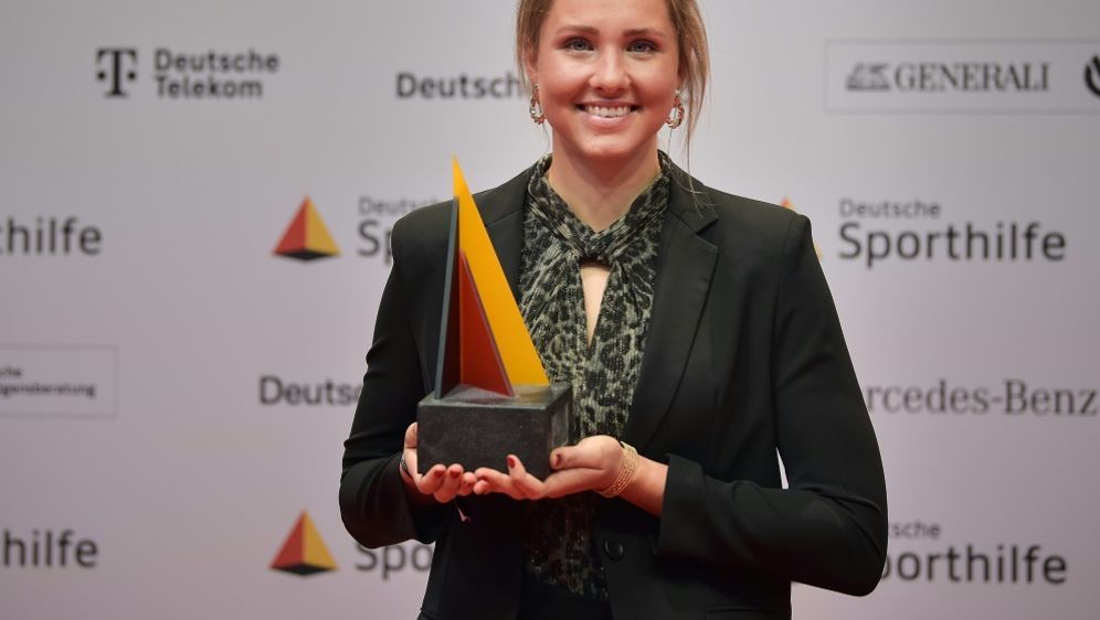 Biathletin Lisa Spark ist Juniorsportlerin des Jahres - Bildquelle: Deutsche Sporthilfe /Deutsche Sporthilfe/Deutsche Sporthilfe/.