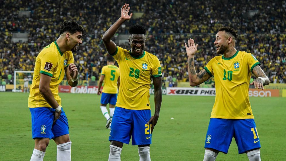 Am Mittwochabend steigt Rekord-Weltmeister Brasilien um Superstar Neymar ins... - Bildquelle: IMAGO/Photosport