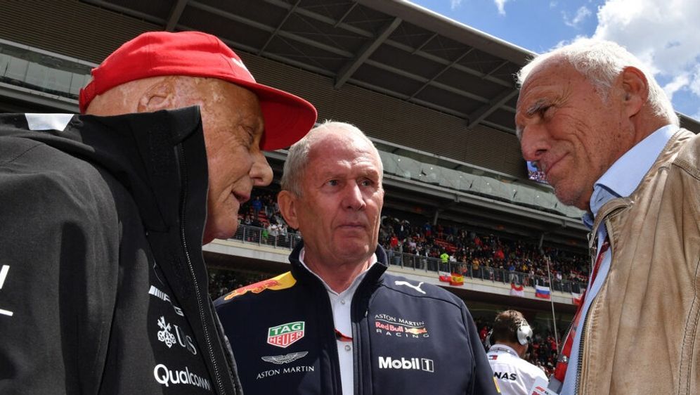 Nach Niki Lauda (2019) verstarb im vergangenen Jahr auch Dietrich Mateschitz - Bildquelle: Sutton