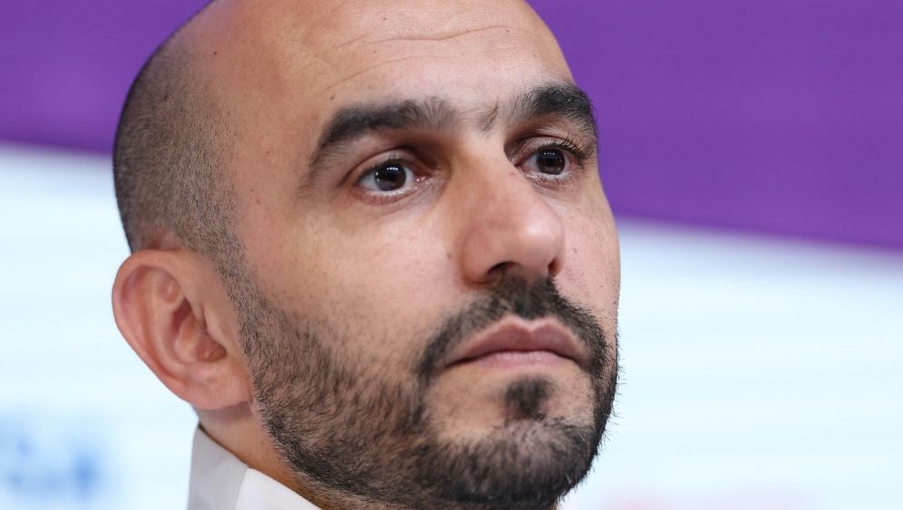 Marokko-Trainer Regragui verurteilt Fan-Ausschreitungen - Bildquelle: AFP/SID/FADEL SENNA