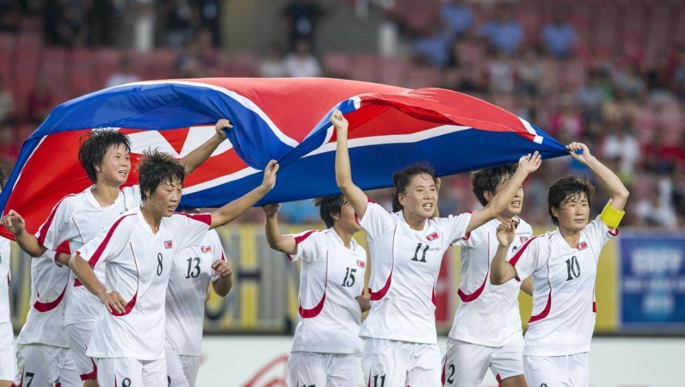 International Erstes Pflichtspiel Zwischen Nord Und Sudkoreas Frauen Teams In Nordkorea Ran