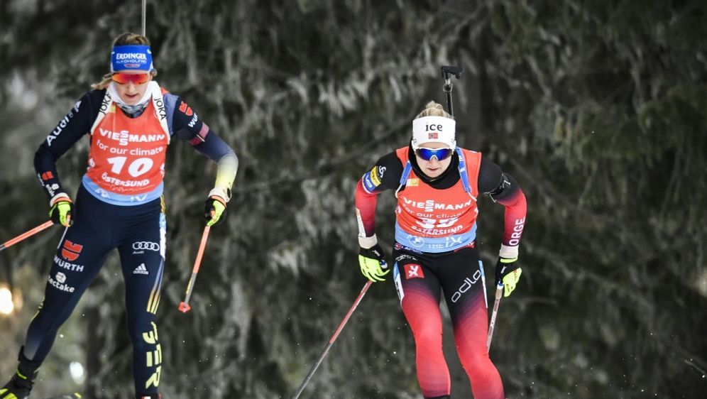 Siebte beim 7,5 km-Rennen: Franzsika Preuß - Bildquelle: AFP/SID/ANDERS WIKLUND