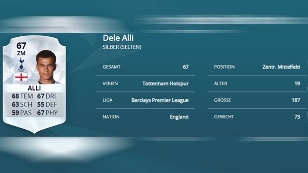 Dele Alli (Tottenham Hotspur) - Bildquelle: EA SPORTS
