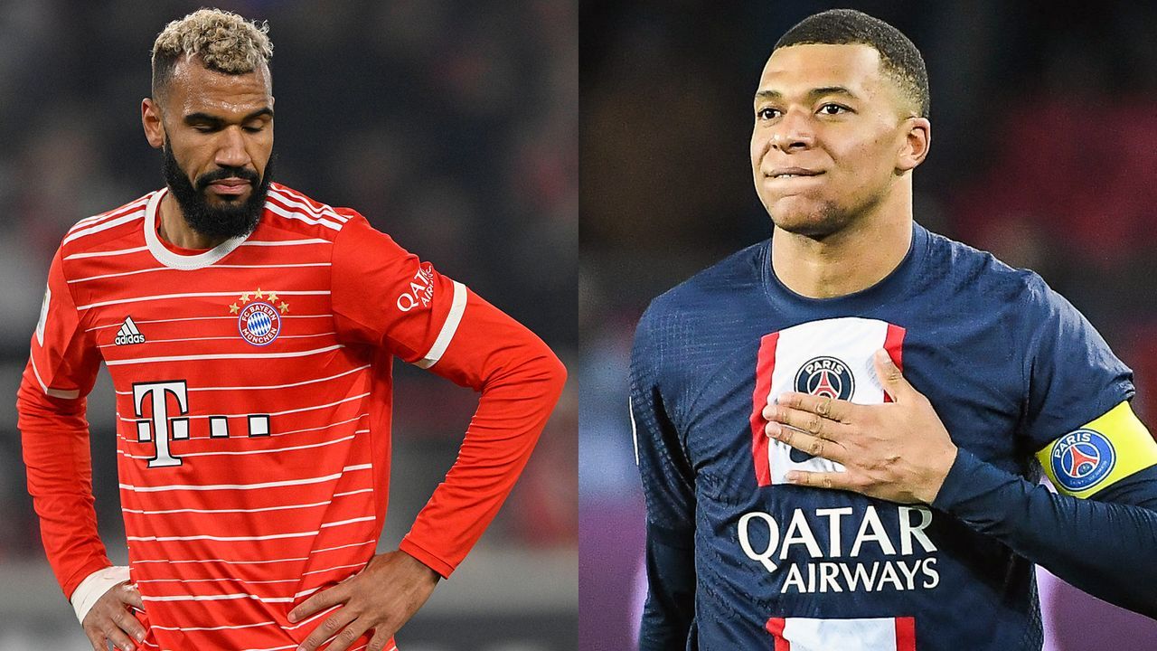 Angriff: Eric Maxim Choupo-Moting vs. Kylian Mbappe - Bildquelle: IMAGO
