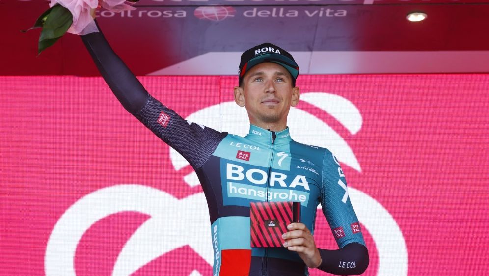 Lennard Kämna gewann die vierte Etappe des Giro d'Italia - Bildquelle: AFP/SID/LUCA BETTINI