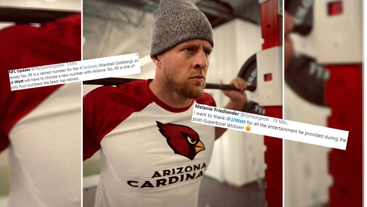 J J Watt Zu Den Arizona Cardinals Die Netzreaktionen Zum Nfl Hammer