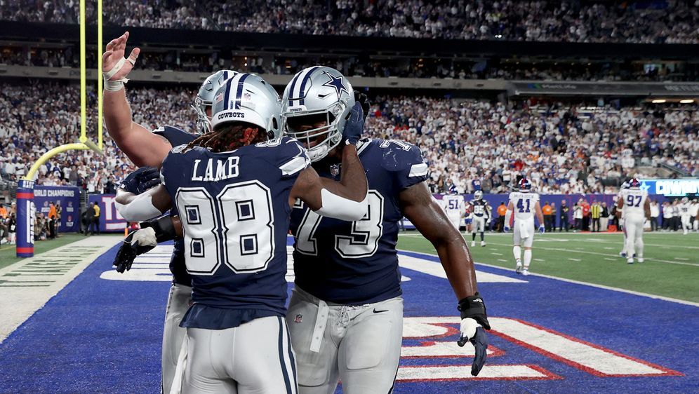 Können den Sieg bejubeln: Die Dallas Cowboys - Bildquelle: Getty