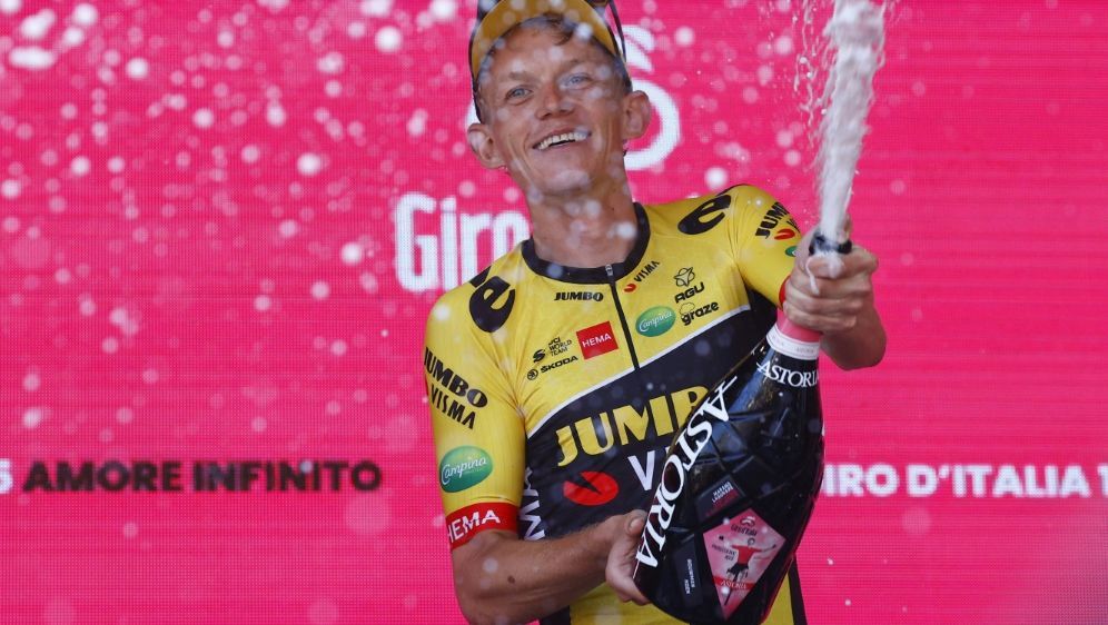 Koen Bouwman gewinnt 19. Etappe beim Giro - Bildquelle: AFP/SID/LUCA BETTINI